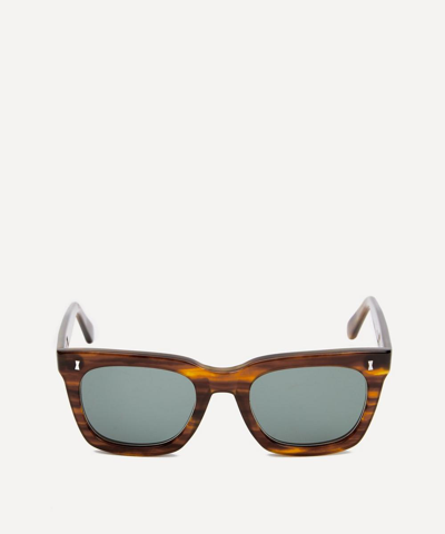 Cubitts Judd Large Square Sunglasses In Beechwood