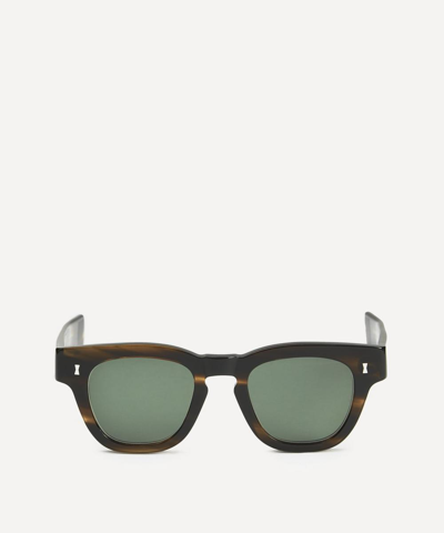 Cubitts Cruikshank Thick Acetate Sunglasses In Olive