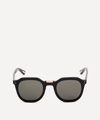 Linda Farrow Fletcher Angular Acetate Sunglasses In Black