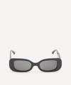 Linda Farrow Square Acetate Sunglasses In Black
