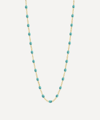 Gigi Clozeau 18k Yellow Gold Classic Gigi Resin Bead Statement Necklace, 20 In Light Green