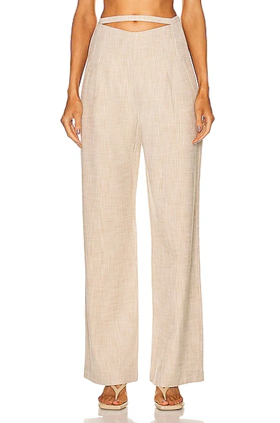 Cult Gaia Tasha Pant In Neutrals