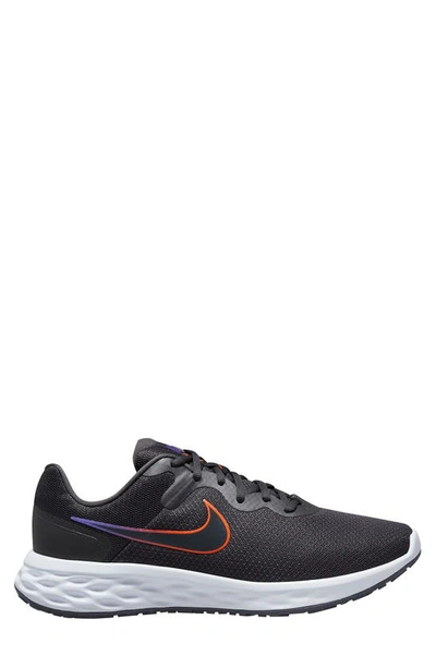 Nike Revolution 6 Next Nature Men's Road Running Shoes In Anthracite,white,psychic Purple,rush Orange