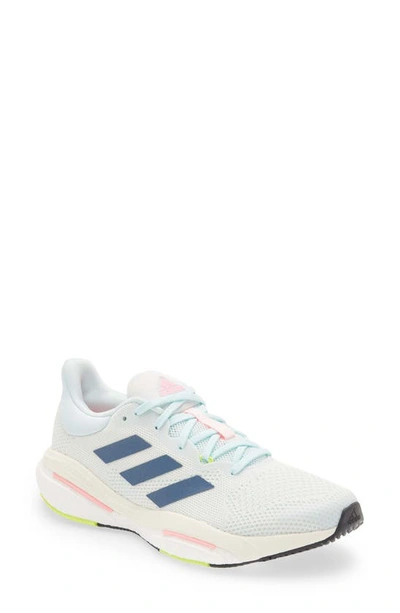 Adidas Originals Solar Glide 5 Running Shoe In White/steel