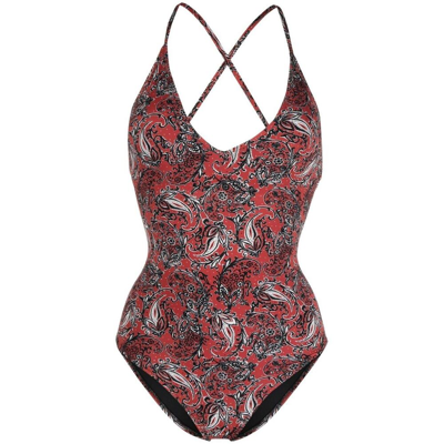 Anjuna Graphic-print Swimsuit In Red