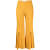 By Malene Birger Irvan Ribbed Pant In Cloudberries In Orange