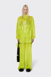 Rains Ultralight Anorak In Digital Lime