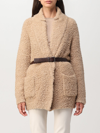 Brunello Cucinelli Cardigan  Woman In Camel
