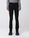 Dondup Straight-leg Virgin Wool Trousers In Black