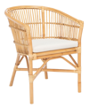 Safavieh Olivia Rattan Accent Chair With Cushion