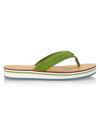 Tory Burch 70s Flatform Flip Flops In Shiso