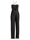 AIIFOS WOMEN'S MIRIAM CUT-OUT PLEATED JUMPSUIT