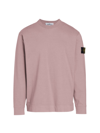 Stone Island Core Long-sleeve Shirt In Rose Quartz