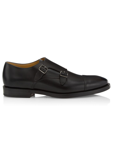Brunello Cucinelli Buckle-fastened Monk Shoes In Black