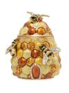 Jay Strongwater Beehive Box In Gold