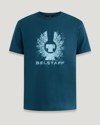 Belstaff Pixelation T-shirt In Legion Blue