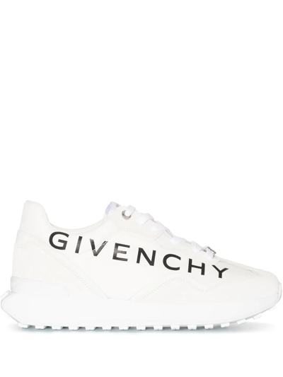 Givenchy Logo-print Low-top Sneakers In White