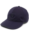 Corneliani Logo-embroidery Baseball Cap In Blue