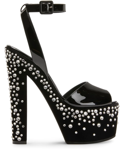 Giuseppe Zanotti Tarifa Jewel In Black