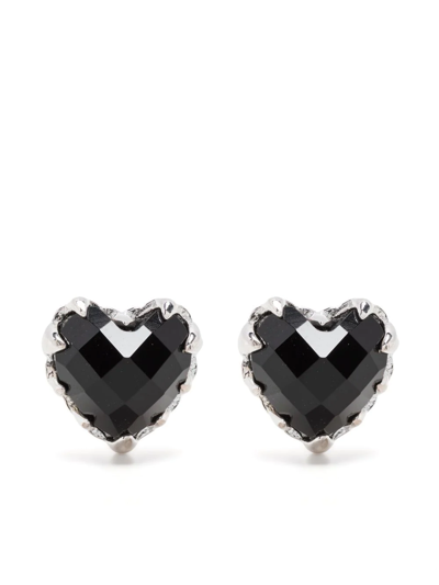 Stolen Girlfriends Club Love Claw Earrings In Black