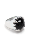 STOLEN GIRLFRIENDS CLUB CLAW ONYX RING