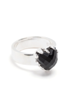 STOLEN GIRLFRIENDS CLUB ONYX LOVE CLAW RING