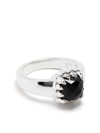 Stolen Girlfriends Club Onyx Baby Claw Ring In Black