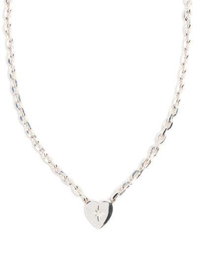 Stolen Girlfriends Club Love Star Necklace In Silver