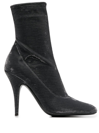 Giuseppe Zanotti Celeste Sock-ankle 110mm Boots In Black