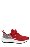 Nike Kids' Star Runner 3 Running Shoe In University Red/ Red/ Grey