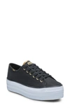 Keds Triple Up Platform Sneaker In Black Gold