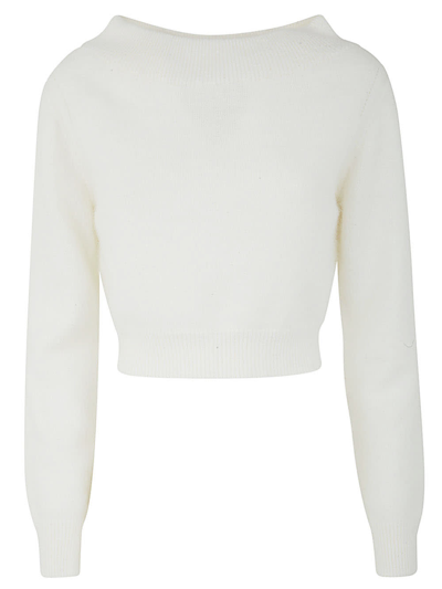 Semicouture Lucile Pullover In White