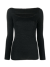 P.a.r.o.s.h Pullover Leila In Fantasy Black