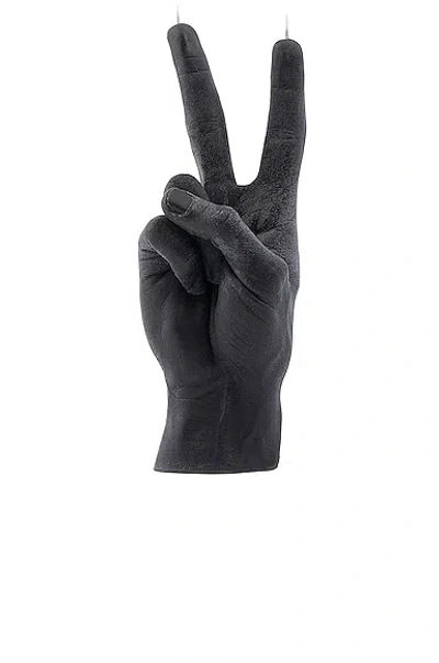 54 Celsius Candlehand Victory Peace Candle In Black