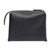 The Row Nu Twin Zipper Clutch In Black