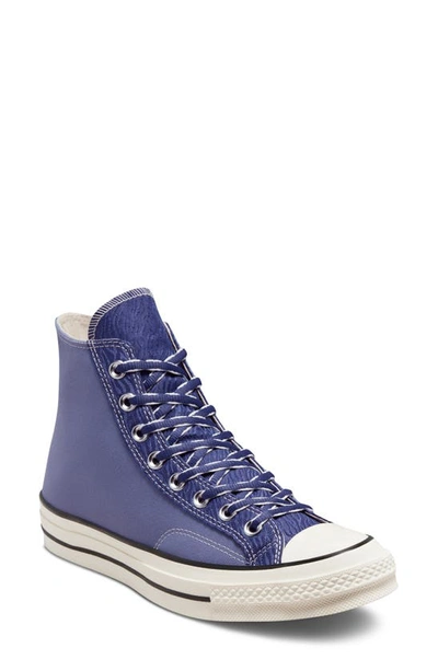 Converse Chuck Taylor All Star 70 High Top Sneaker In Slate Lilac/ Dk Purple Dust