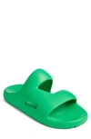 Bottega Veneta Green Cotton Slipper In Red