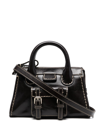 Chloé Mini Edith Bag In Marrone