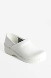 Dansko 'professional' Clog In White Box