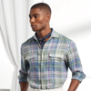 Ralph Lauren Serengeti Flap-pocket Button-front Shirt In Multi Color