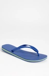 Havaianas 'brazil' Flip Flop In Marine Blue