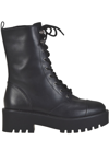 Michael Michael Kors Bryce Platform Combat Boot In Black