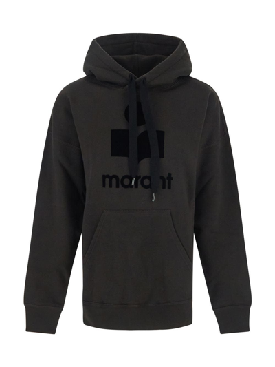 Isabel Marant Étoile Mansel Cotton Sweatshirt In Black