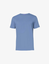Ralph Lauren Lisle Brand-embroidered Cotton-jersey T-shirt In Vintage Indigo