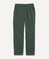 Apc Chuck Straight-leg Cotton-twill Trousers In Khaki
