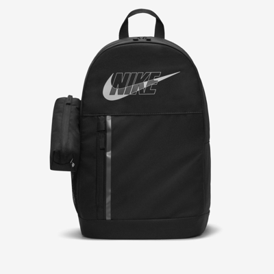 black nike air elemental backpack (21L) access zippered pockets offer organized storage Black Nike Elemental Backpack -