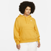 Nike Sportswear Club Fleece Women's Pullover Hoodie In Yellow