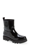 Moncler Black Ginette Rubber Boots