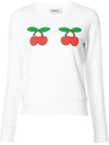 YAZBUKEY cherry print sweatshirt,COTTON80%