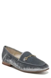Sam Edelman Loraine Kids Bit Loafer Smokey In Smokey Blue